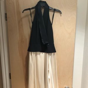 GORGEOUS Alexander Wang black & white formal dress